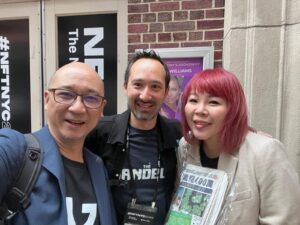 @borgetsebastien : Met IRL with Becky & Joe leading Metaverse Agency & Builder in Hong Kong